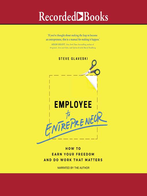 Title details for Employee to Entrepreneur by Steve Glaveski - Wait list